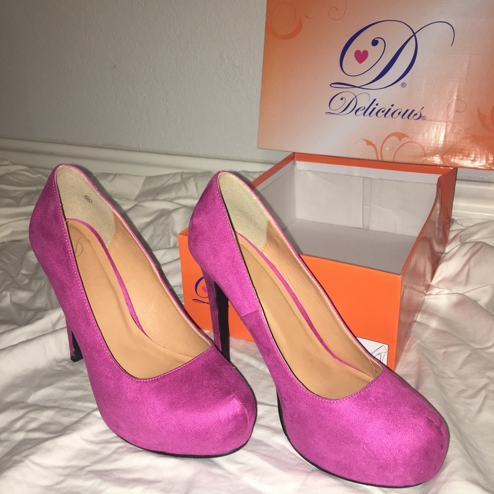 Pink heels
